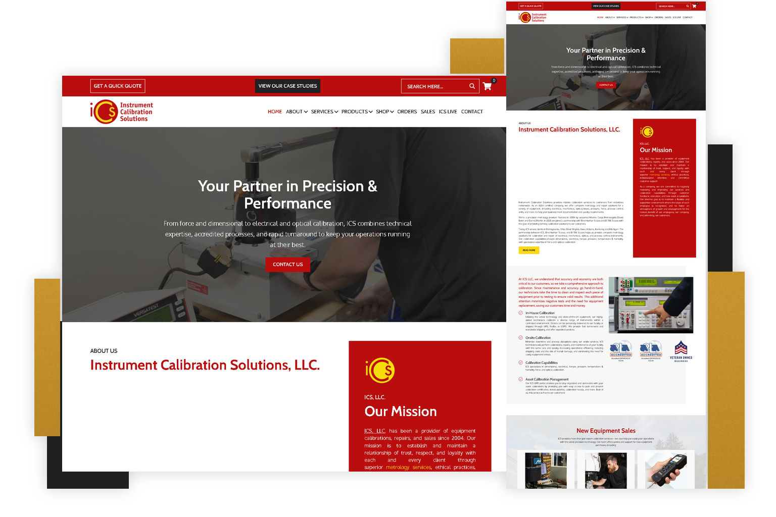 Instrument Calibration Solutions Service Platform