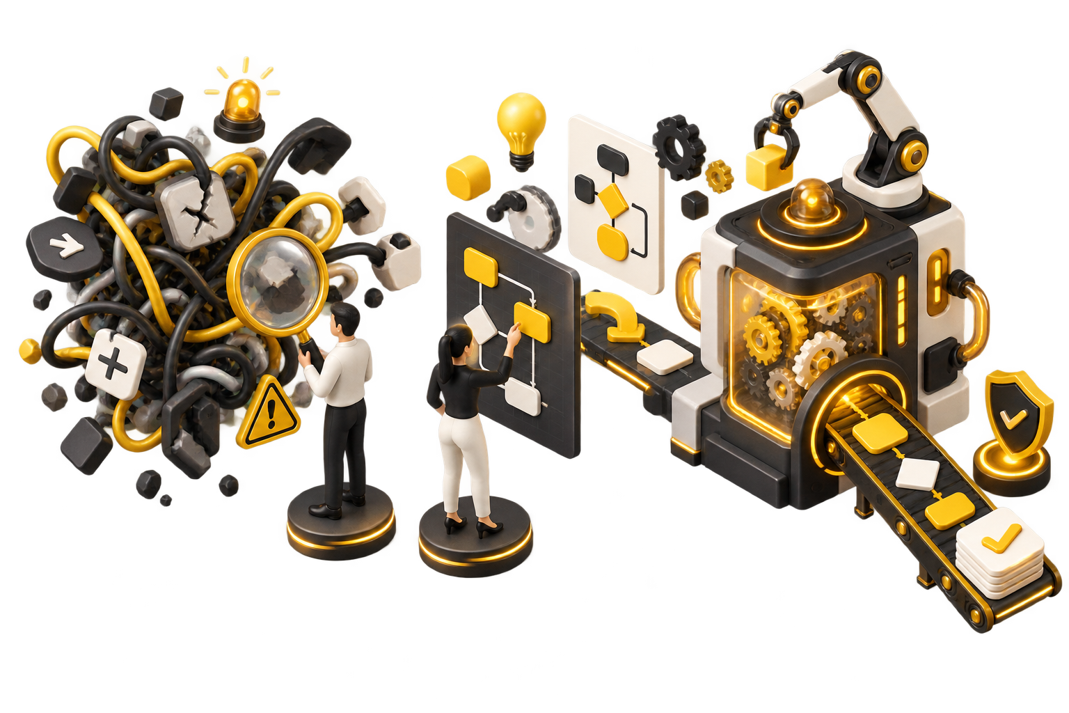 When to Automate a Process and When to Redesign It First