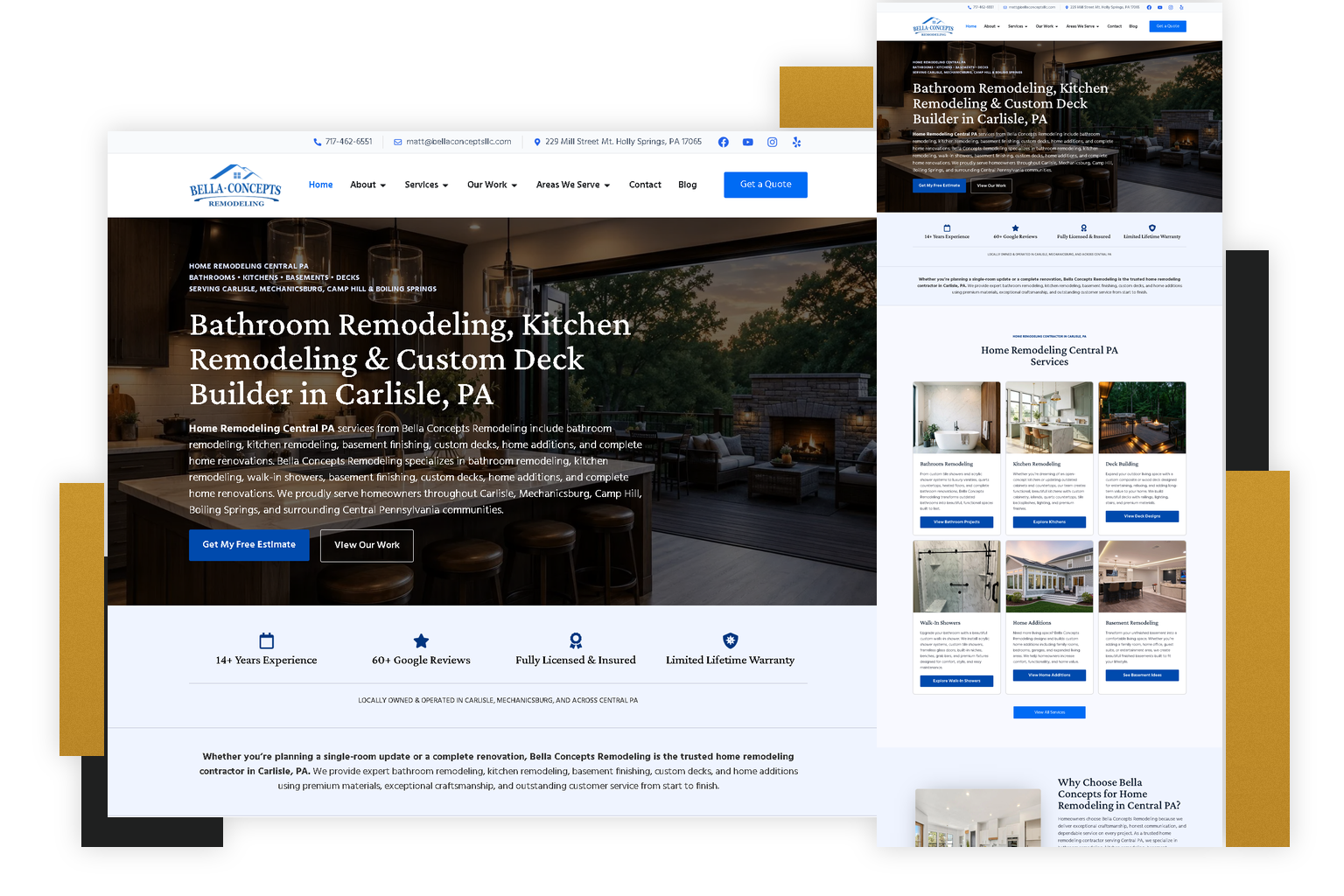 Bella Concepts Home Remodeling Experience