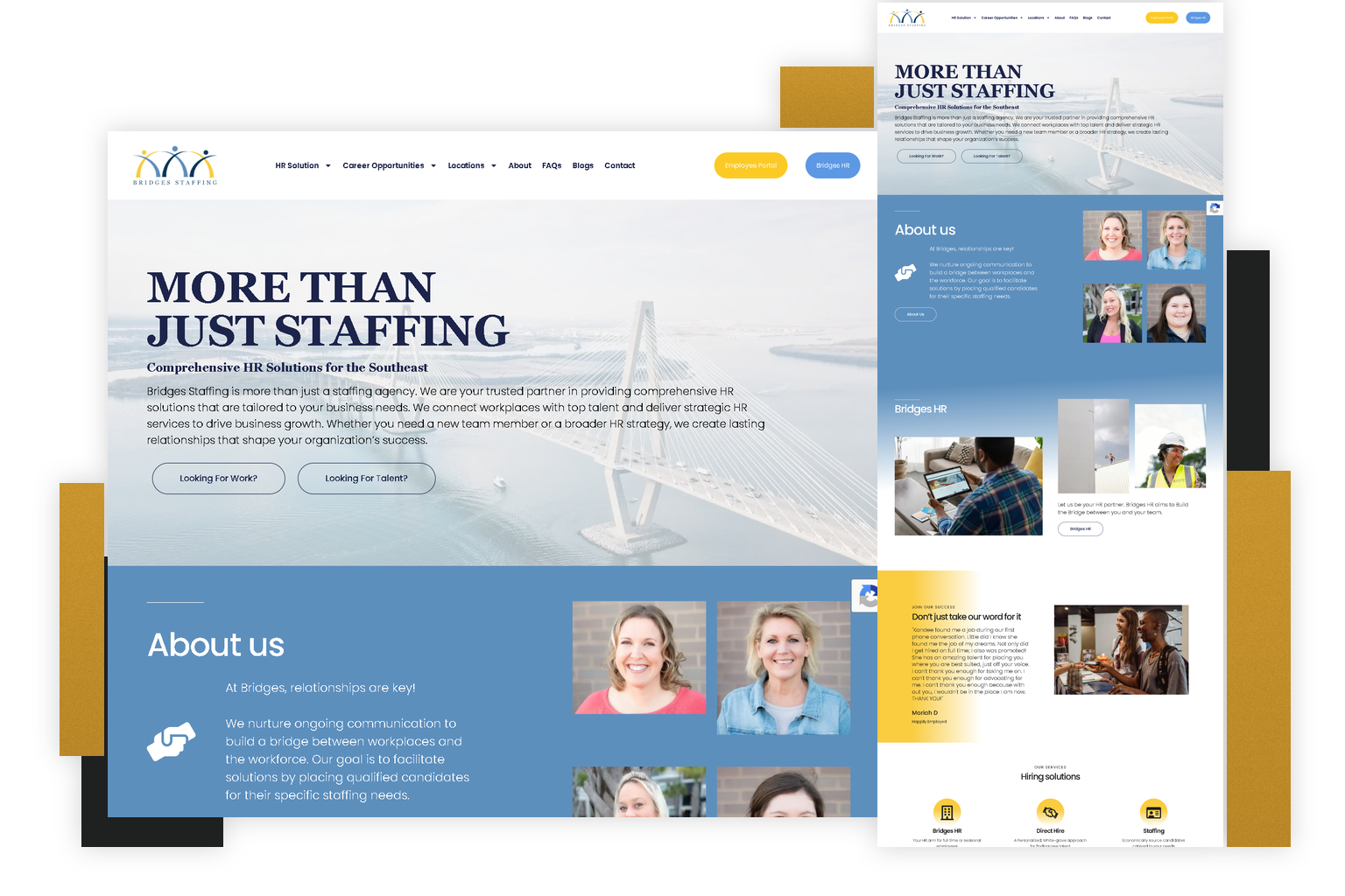 Bridges Staffing Recruitment Platform