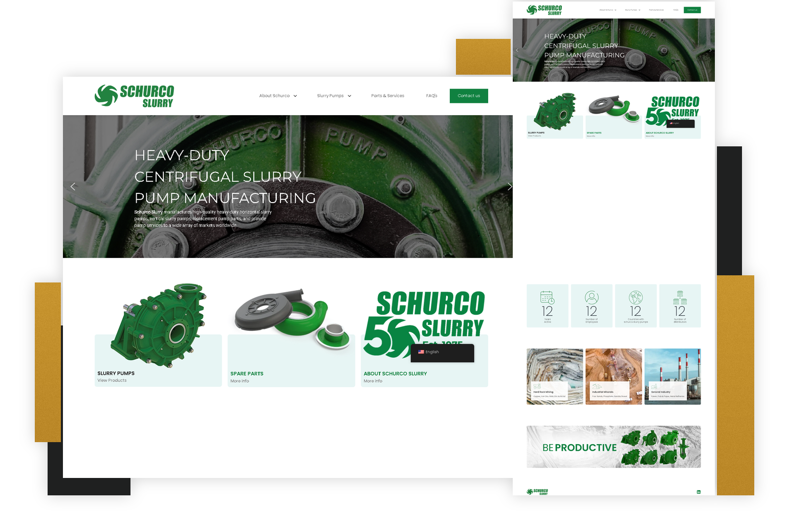 Schurco Slurry Industrial Website