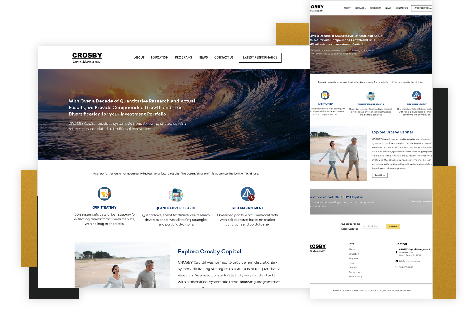 Crosby Capital Investment Website