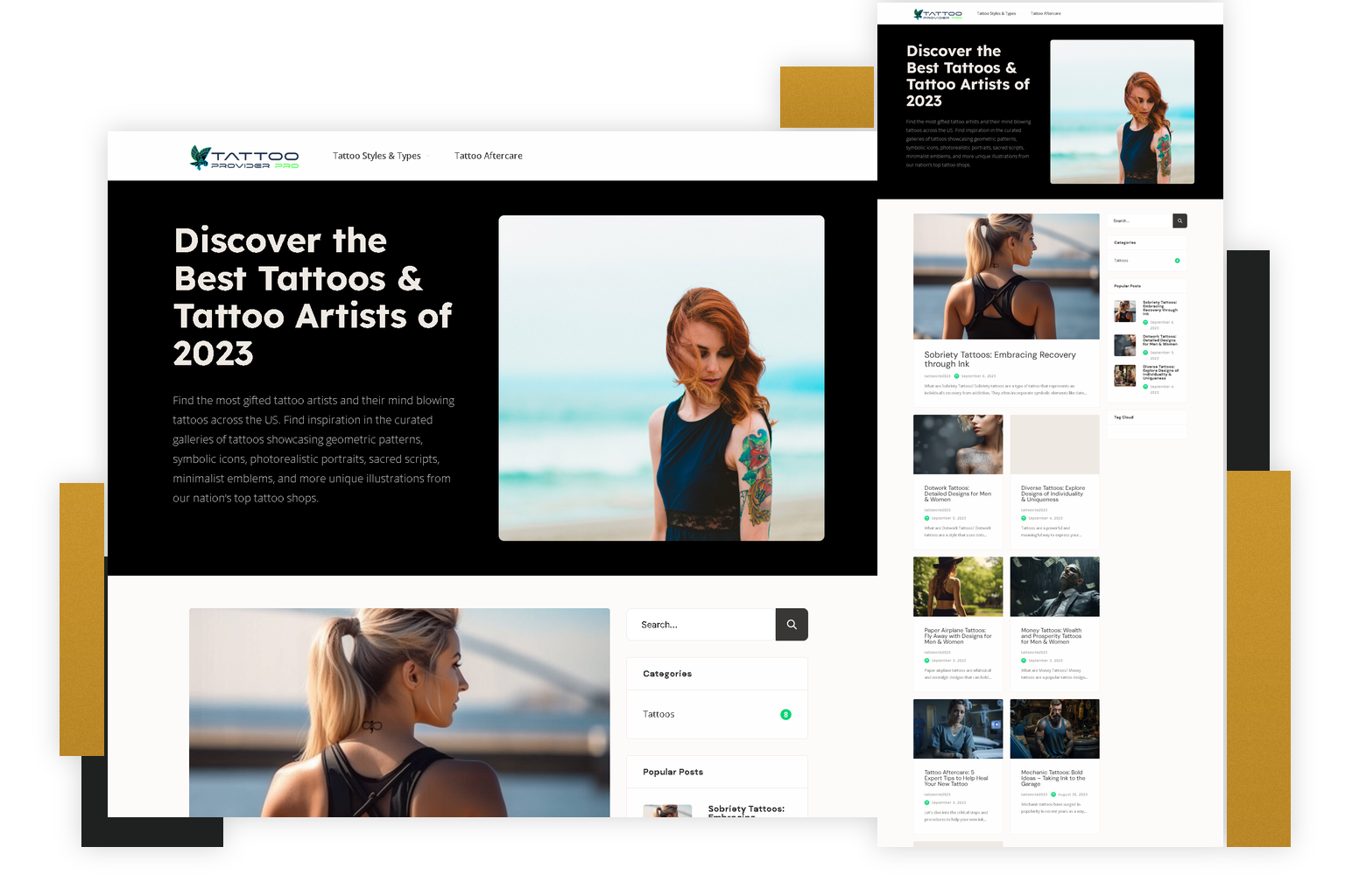 Tattoo Provider Discovery Platform